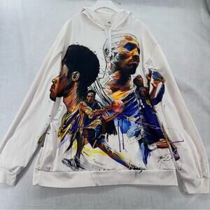HTF Kobe Bryant Graphic Hoodie Excellent Condition Yann Dalon NBA size XXL